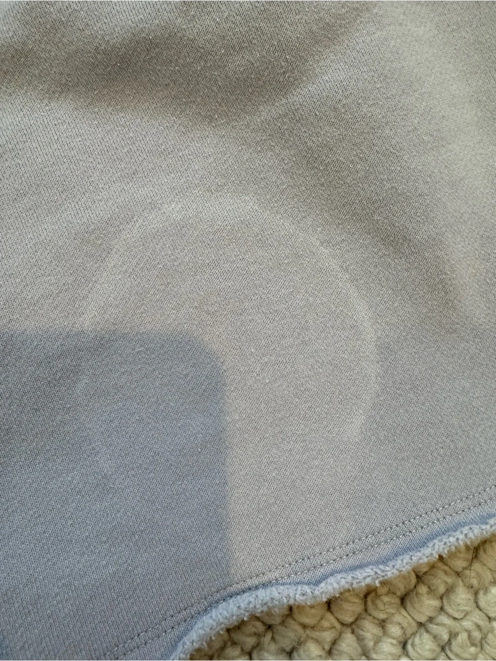 ALO Yoga Pale Gray Casual Athletic Shorts